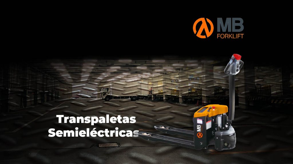 transpaletas semieléctricas